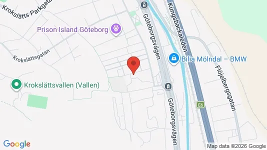 Apartments for rent i Mölndal - kort over placeringen