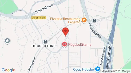 Apartments for rent i Majorna-Linné - kort over placeringen