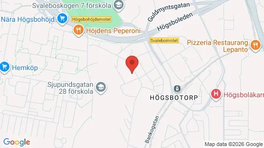 Apartments for rent i Askim-Frölunda-Högsbo - kort over placeringen