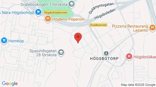 Apartments for rent i Askim-Frölunda-Högsbo - kort over placeringen