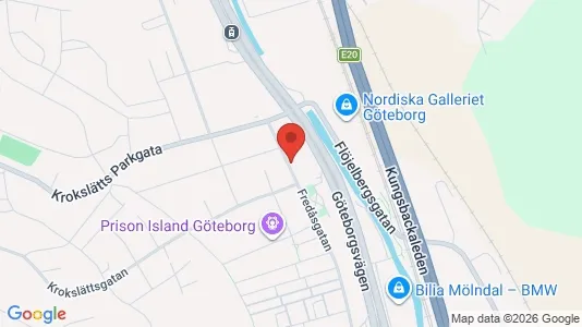 Apartments for rent i Mölndal - kort over placeringen