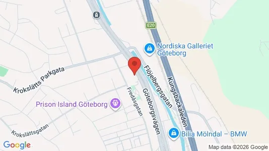 Apartments for rent i Mölndal - kort over placeringen