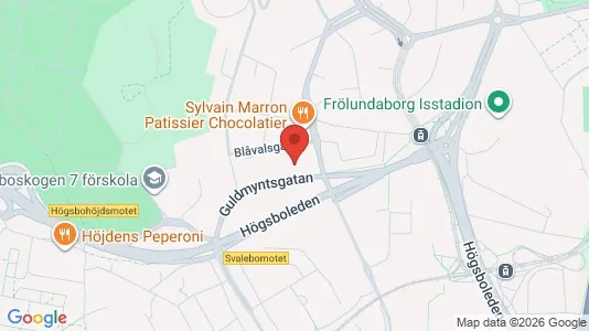 Apartments for rent i Majorna-Linné - kort over placeringen