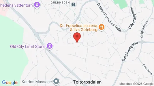 Apartments for rent i Gothenburg City Centre - kort over placeringen