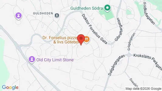 Apartments for rent i Gothenburg City Centre - kort over placeringen