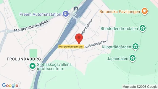 Apartments for rent i Gothenburg City Centre - kort over placeringen