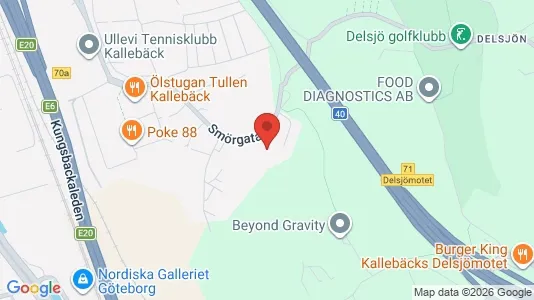 Apartments for rent i Örgryte-Härlanda - kort over placeringen