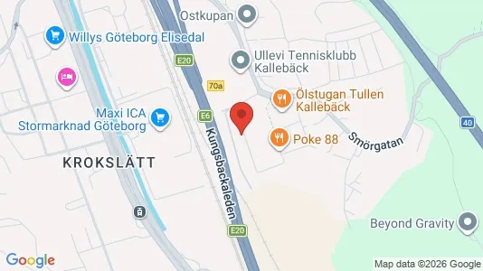Apartments for rent i Örgryte-Härlanda - kort over placeringen