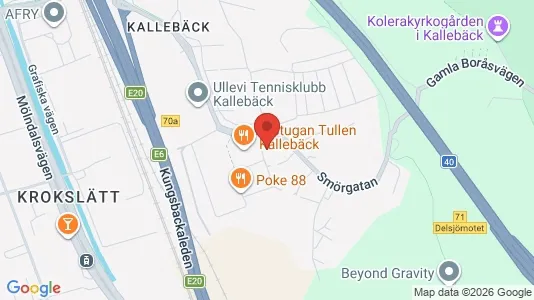 Apartments for rent i Örgryte-Härlanda - kort over placeringen