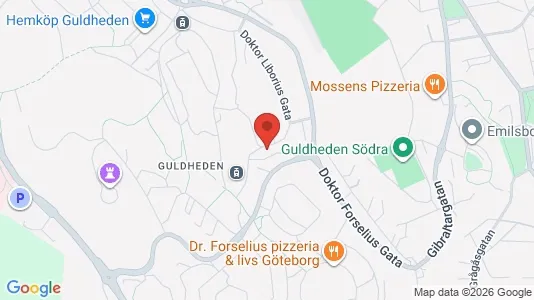 Apartments for rent i Gothenburg City Centre - kort over placeringen