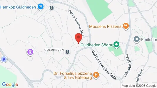 Apartments for rent i Gothenburg City Centre - kort over placeringen