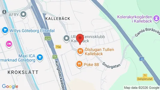 Apartments for rent i Örgryte-Härlanda - kort over placeringen