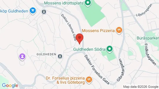 Apartments for rent i Gothenburg City Centre - kort over placeringen