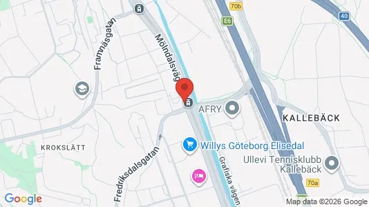Apartments for rent i Johanneberg - kort over placeringen