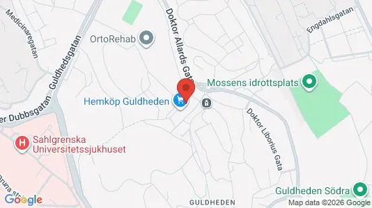 Apartments for rent i Gothenburg City Centre - kort over placeringen