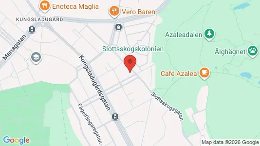 Apartments for rent i Majorna-Linné - kort over placeringen