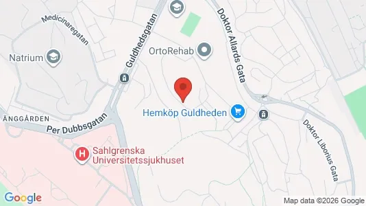 Apartments for rent i Gothenburg City Centre - kort over placeringen