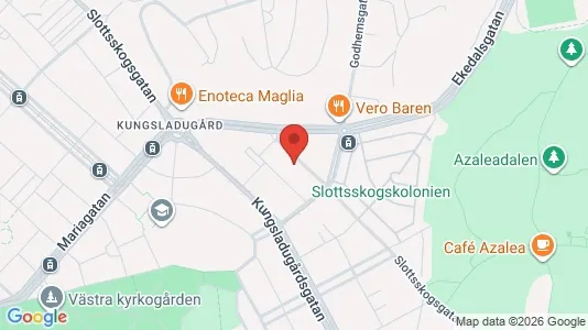 Apartments for rent i Majorna-Linné - kort over placeringen