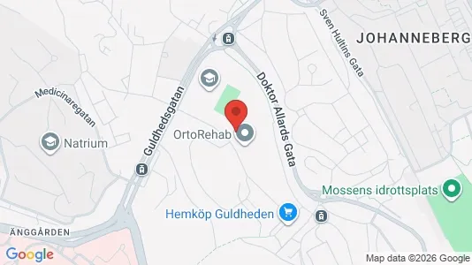 Apartments for rent i Gothenburg City Centre - kort over placeringen