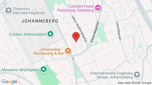 Apartments for rent i Johanneberg - kort over placeringen