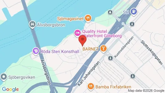 Apartments for rent i Majorna-Linné - kort over placeringen