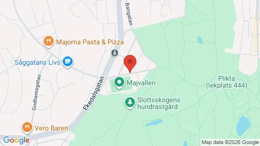 Apartments for rent i Majorna-Linné - kort over placeringen