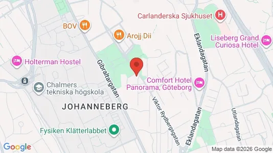 Apartments for rent i Johanneberg - kort over placeringen