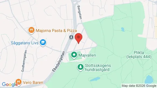 Apartments for rent i Majorna-Linné - kort over placeringen