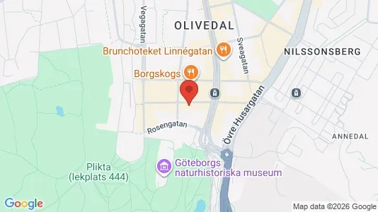 Apartments for rent i Gothenburg City Centre - kort over placeringen