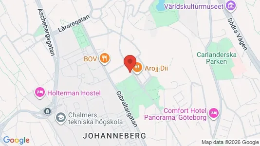 Apartments for rent i Gothenburg City Centre - kort over placeringen