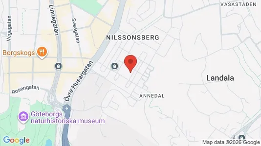 Apartments for rent i Gothenburg City Centre - kort over placeringen