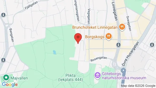 Apartments for rent i Majorna-Linné - kort over placeringen