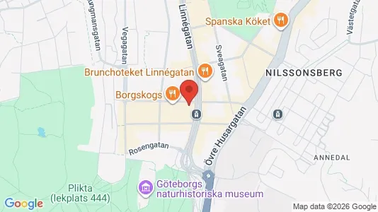 Apartments for rent i Gothenburg City Centre - kort over placeringen