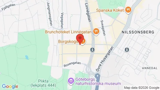Apartments for rent i Gothenburg City Centre - kort over placeringen