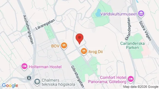Apartments for rent i Johanneberg - kort over placeringen