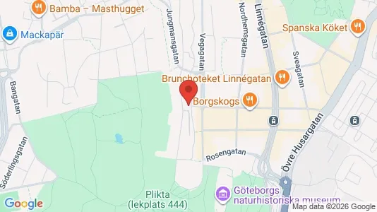 Apartments for rent i Gothenburg City Centre - kort over placeringen