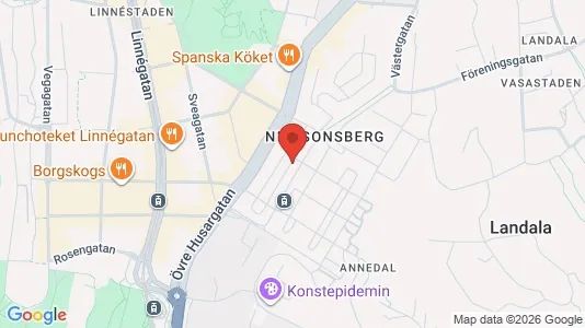 Apartments for rent i Gothenburg City Centre - kort over placeringen
