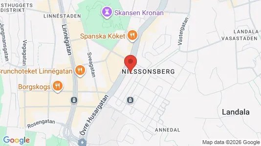 Apartments for rent i Gothenburg City Centre - kort over placeringen