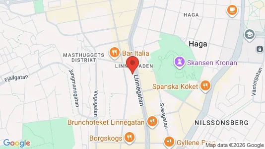 Apartments for rent i Gothenburg City Centre - kort over placeringen