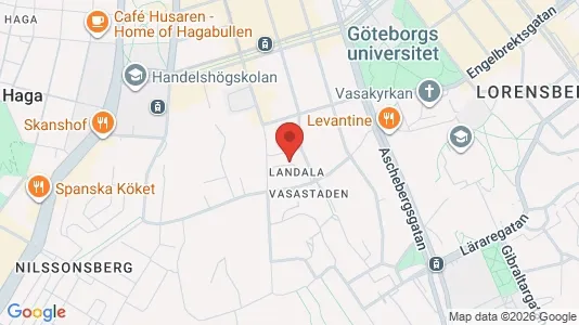 Apartments for rent i Gothenburg City Centre - kort over placeringen