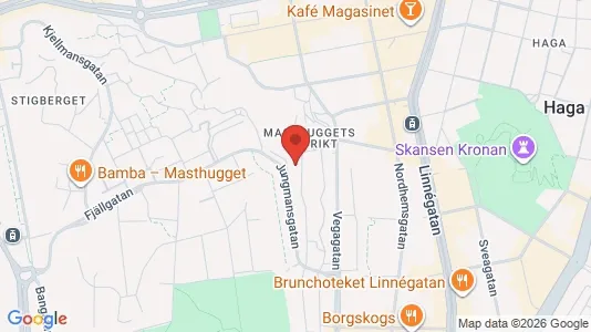 Apartments for rent i Gothenburg City Centre - kort over placeringen
