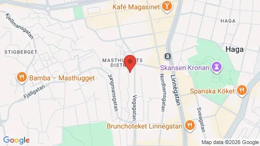 Apartments for rent i Gothenburg City Centre - kort over placeringen