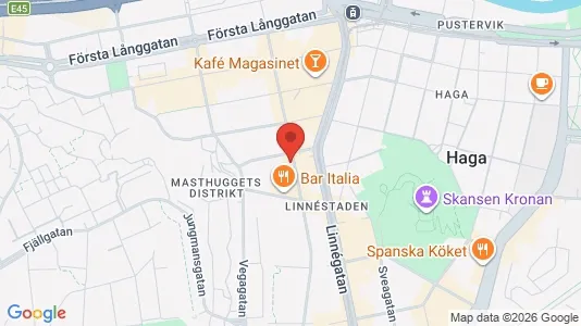 Apartments for rent i Gothenburg City Centre - kort over placeringen