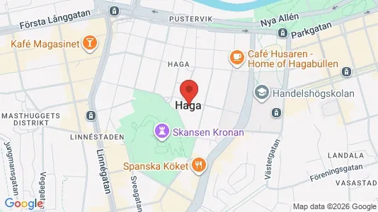 Apartments for rent i Gothenburg City Centre - kort over placeringen