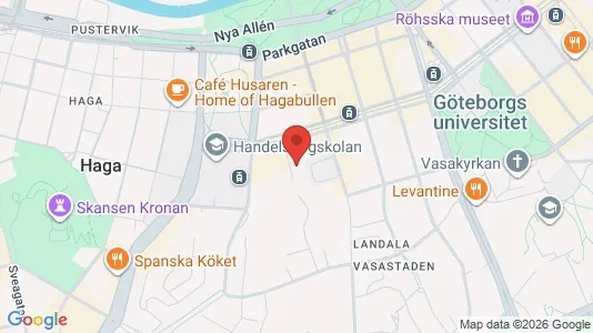 Apartments for rent i Gothenburg City Centre - kort over placeringen