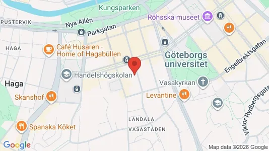 Apartments for rent i Gothenburg City Centre - kort over placeringen