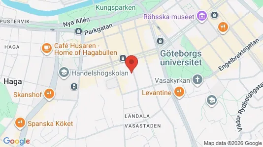 Apartments for rent i Gothenburg City Centre - kort over placeringen