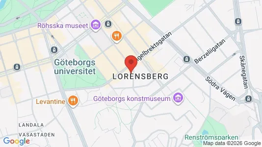 Apartments for rent i Gothenburg City Centre - kort over placeringen