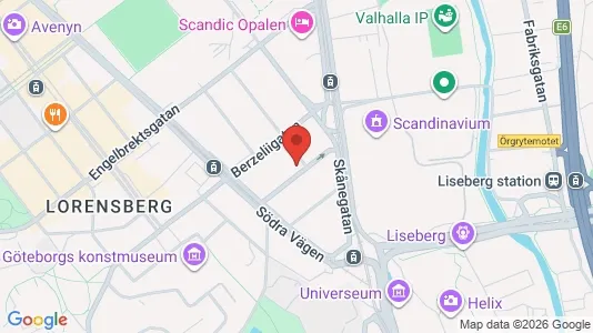 Apartments for rent i Örgryte-Härlanda - kort over placeringen