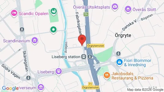 Apartments for rent i Örgryte-Härlanda - kort over placeringen